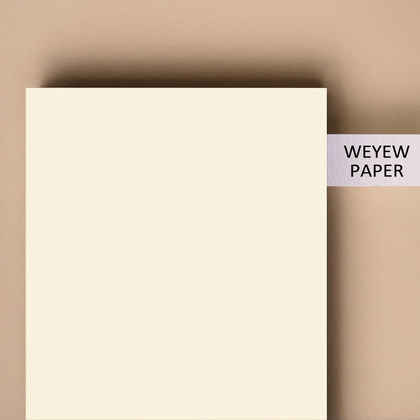 50 Sheets 130lb Cream Cardstock, 8.5" x 11", Premium Heavyweight Card Stock Blank Invitation Paper Greeting Cards DIY Craft Card Making, 130LB Cover 350 GSM