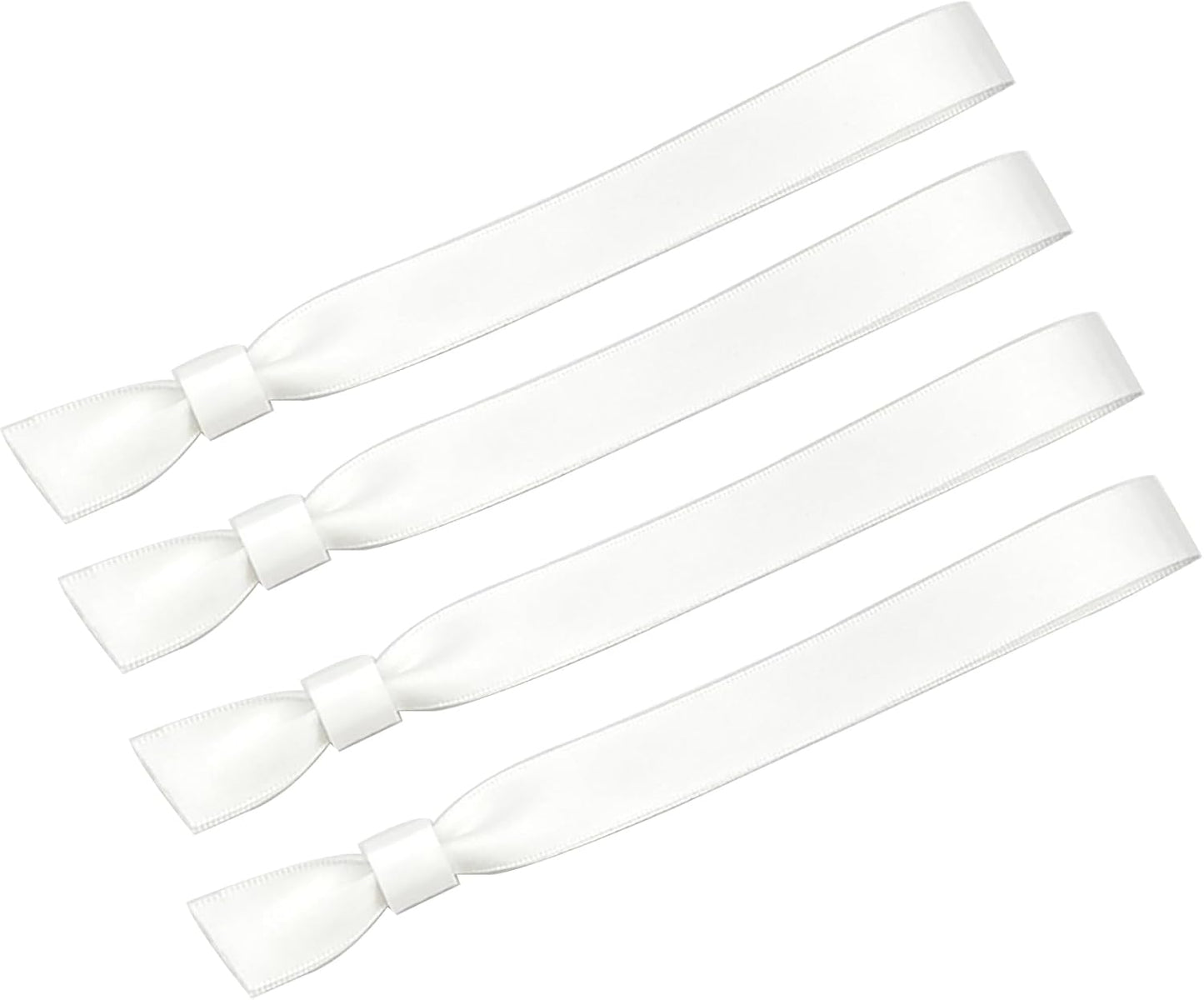 100 Pack Wrist Bands - White Wristbands for Events,Wristbands for Concerts Festival Admission Party 13.7” x 0.59”