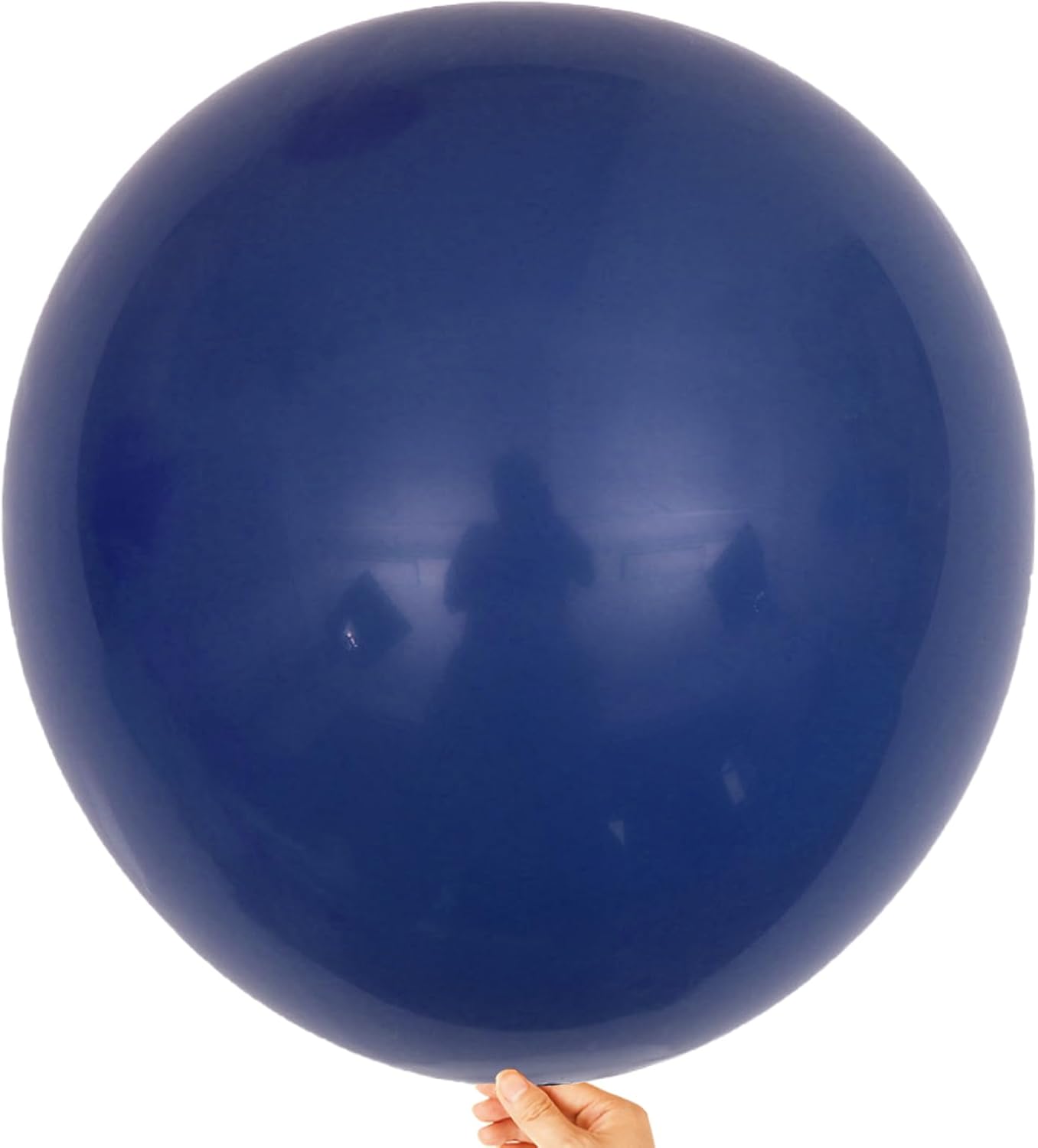 KALOR 18 inch Navy Blue Balloons, 10pcs Thick Latex Round Helium Balloons for Birthday Family Party Wedding Party Baby Shower Decoration Supplies