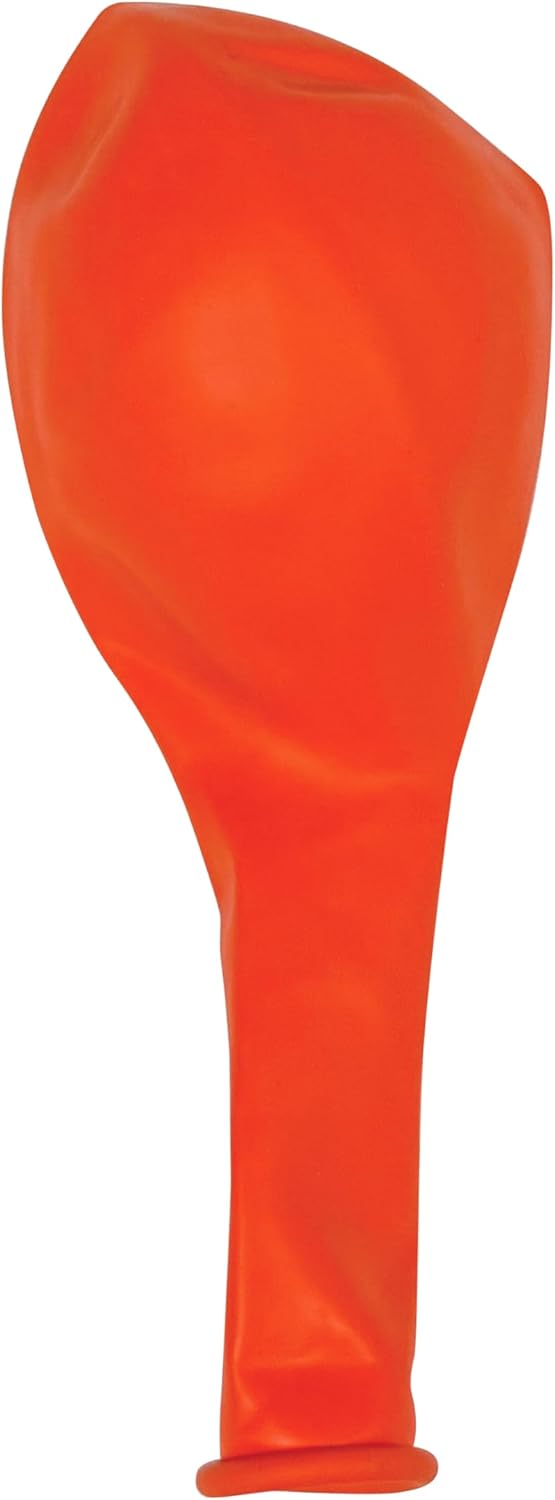 Orange Balloons 100 Pack, 12 Inch Orange Latex Balloons For Birthdays, Halloween, Weddings, Baby Showers, Holidays