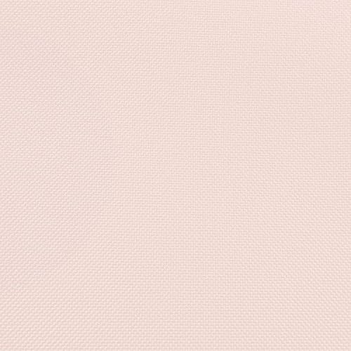 Ultimate Textile Pleat Polyester Fabric Table Skirt - Machine Washable, Flame Resistant, Cut & Sewn in NJ, Desk Skirt - Ice Peach, 14' Box Pleat x 42" h