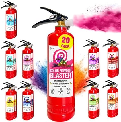 Chameleon Colors Color Blasters, Gender Reveal Fire Extinguisher, Gender Reveal Smoke Bombs, Powder Cannon, Smoke Blaster, War and Holi Color Blaster