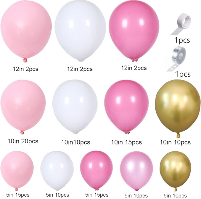 Mother's Day Balloon Garland Arch kit with 134 Pcs Mother's Day Balloons Decorations Happy Mothers Day Foil Balloons Banner for Best Mom Ever Mothers Day Party Birthday Decoration Supplies