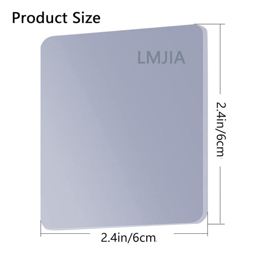 LMJIA Heavy Duty Double Sided Tape, Clear Reusable Mounting Tape Picture Hanging Adhesive Tape Removable Wall Tape Adhesive Poster Tape