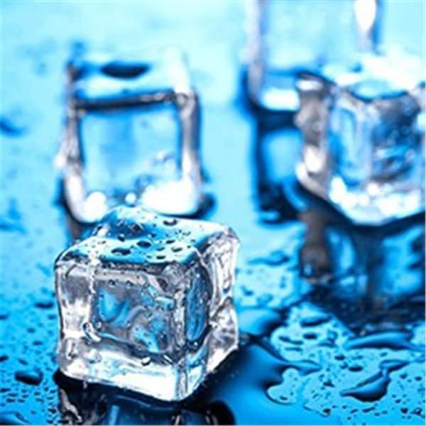 DomeStar Fake Ice Cubes, 20 PCS 0.8" Plastic Ice Cubes for Photography Accessories Props Wedding Centerpiece Home Decoration