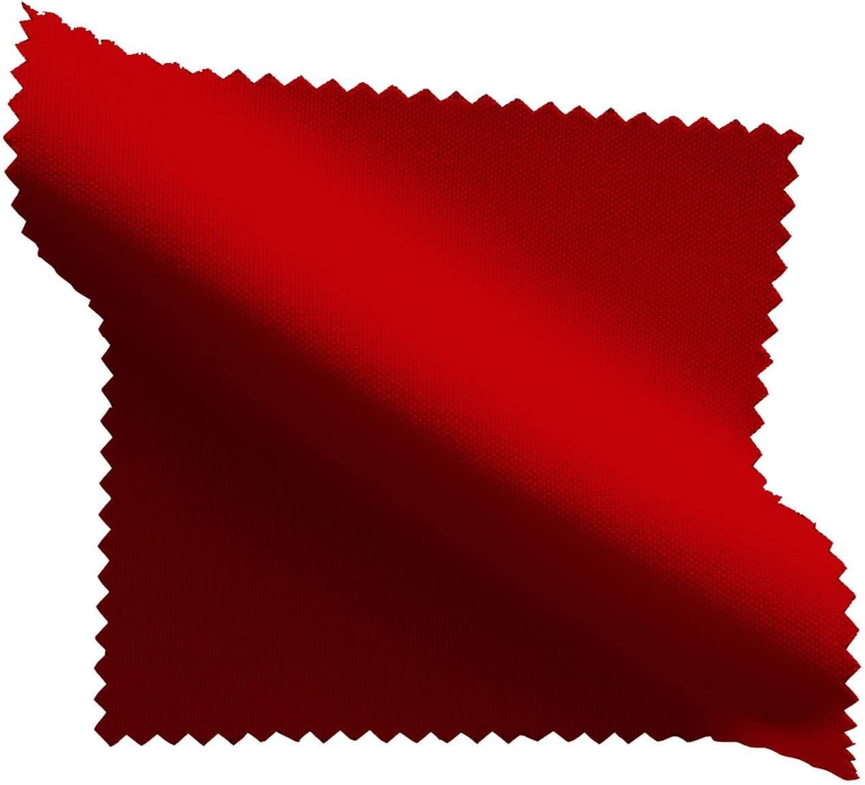LA Linen 10-Pack Poly Poplin Napkin, Soft Cloth Napkins, Washable Reusable Napkins, Stain and Wrinkle Resistance Table Napkins for Dinner, Wedding, Parties, 18 by 18-Inch, Red