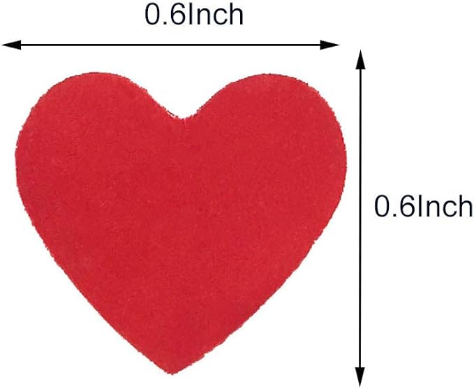 Confetti Heart Confetti Party Decoration Table Confetti for Valentine's Day Dating Wedding Festival Anniversary Party Favor