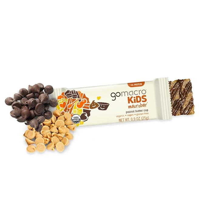 GoMacro MacroBar Organic Vegan Protein Bars - Salted Caramel + Chocolate Chips & Oatmeal Chocolate Chip (2.3 Ounce Bars, 12 Count) (Pack of 2)