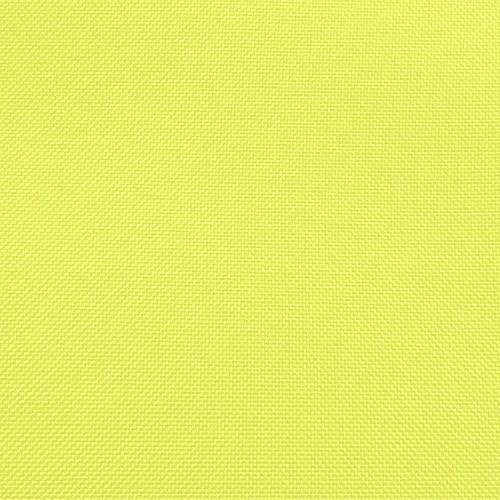 Ultimate Textile Pleat Polyester Fabric Table Skirt - Machine Washable, Flame Resistant, Cut & Sewn in NJ, Desk Skirt - Lemon, 14' Shirred Pleat x 42" h