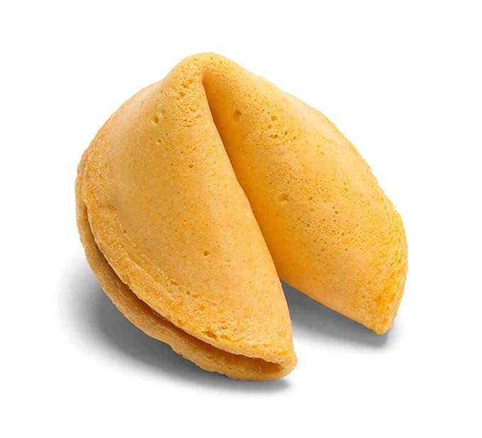 50 Custom Fortune Cookies - Individually Wrapped - Use Your Own Messages - (50 Cookies)