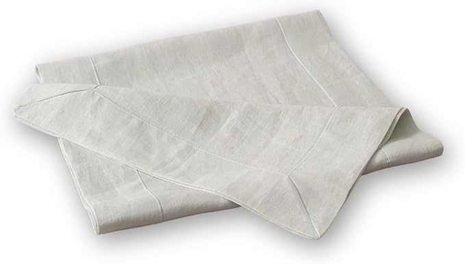 100% Hemp Table Runner, Organic Linen Table Runner, Farmhouse Table Decor, Boho Home Decor (Mint Green, 14 x 91 Inch)