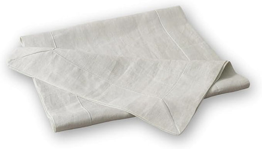 100% Hemp Table Runner, Organic Linen Table Runner, Farmhouse Table Decor, Boho Home Decor (Mint Green, 14 x 91 Inch)