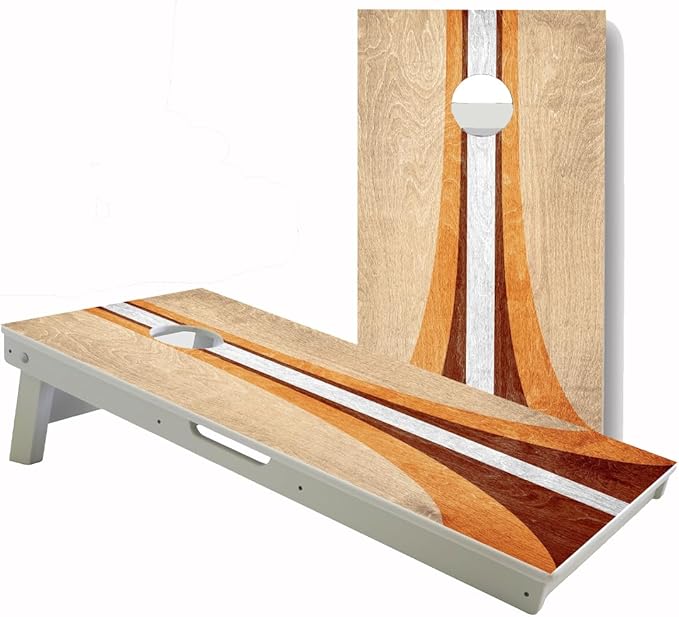 World Series of Cornhole All-Weather Cornhole Boards – Regulation 2x4 PVC Outdoor Cornhole Game Set for Backyard, Beach, Tailgate & Family Fun – Durable, Rust-Free, Tournament-Grade Boards