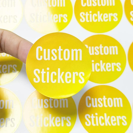 100-500 Custom Stickers Personalized Labels, Customized Stickers with Any Image Logo and Text. Custom Stickers for Business Logo Labels,etc. (Rectangle,3X2 Inch)