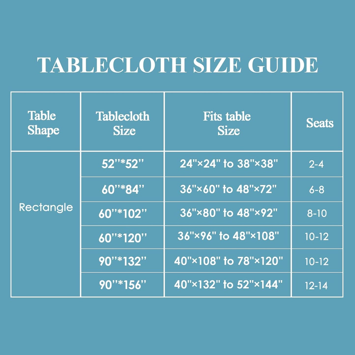 VidaFete Tablecloth 2 Pack90*156inch Rectangle Table Cloth Polyester, Stain Wrinkle Resistant Polyester Dining Table Cover for Kitchen Dinning Party Wedding Rectangular Buffet Decoration(Ivory)