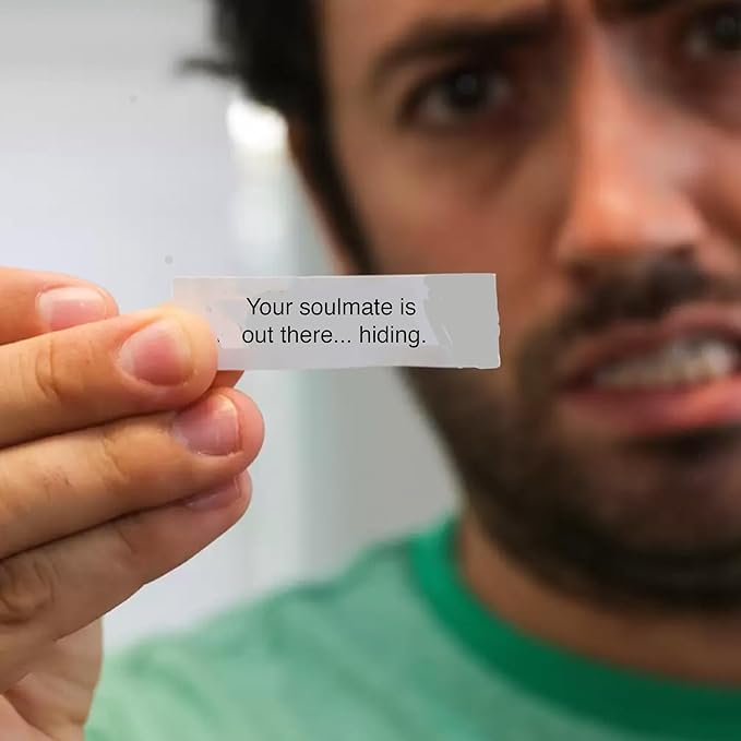 Miss Fortunes, Funny Fortune Cookies, The Unlucky Dozen, For Those Who Have Been Finger'd By Fate! Written by Professional Comedy Writers (Box of 12 Individually Wrapped Green Fortune Cookies)