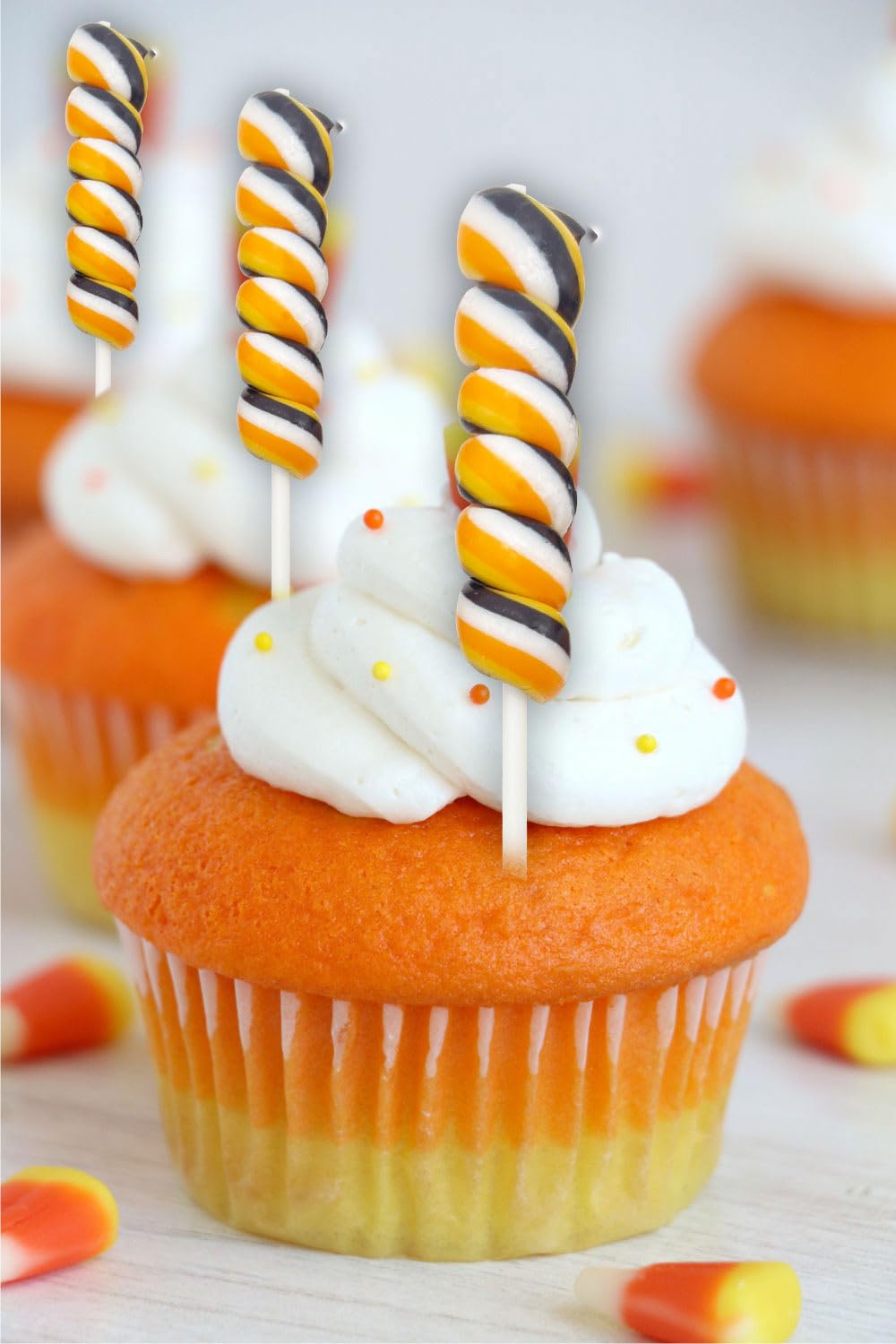 Halloween Twisty Lollipops - 24 Unicorn Suckers Individually Wrapped Bulk - Halloween Candy - Trick or Treat Candy Bags - Candy Buffet - Halloween Party Favors