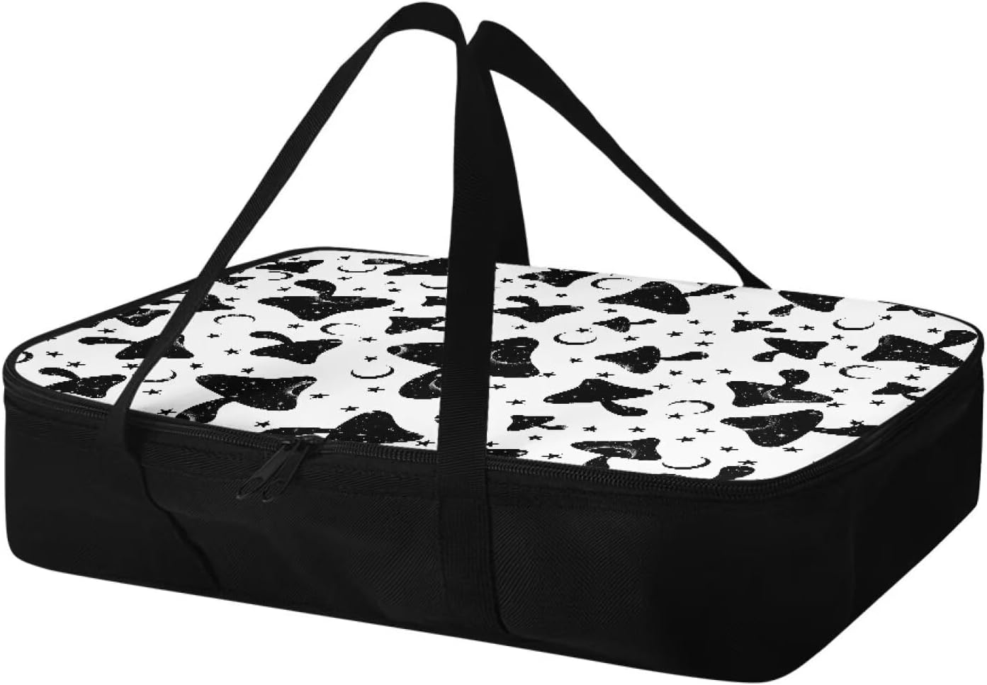 Gothic Mushroom Insulated Casserole Carrier Reusable Food Carrier Casserole Dish Carrying Case Portable Food Warmer for Hot or Cold Food for Beach Parties Picnic