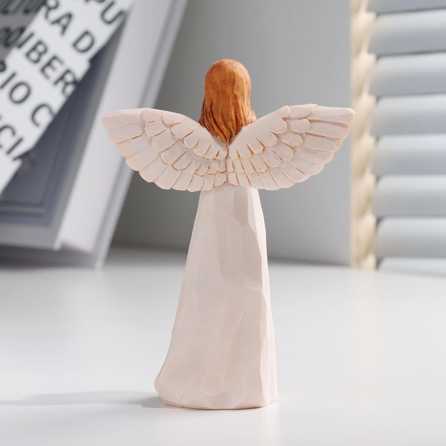 Thank You Gifts for Women,Teacher Appreciation Gifts,5.5'' Handmade Angel Figurine Decoration for Teacher Retirement Party,Appreciation Gift for Teacher Coworkers Boss Lady