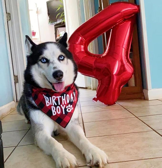40 Inch Large Numbers Balloon, 4 Red Ballon for 4th 14 40 44 Birthday Party, Balloon 4 Number for Graduations Wedding Supplies
