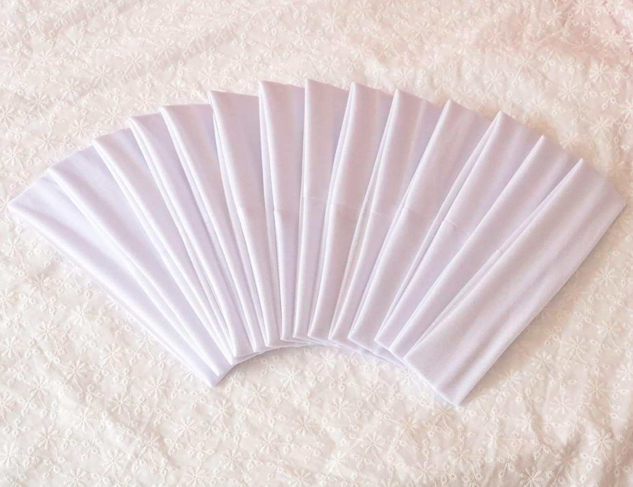 Sport Yoga Headbands,Pack of 14,Fashion Soft Elastic Polyester Sweatband Yoga Stretchy Headband for Women Man Girl