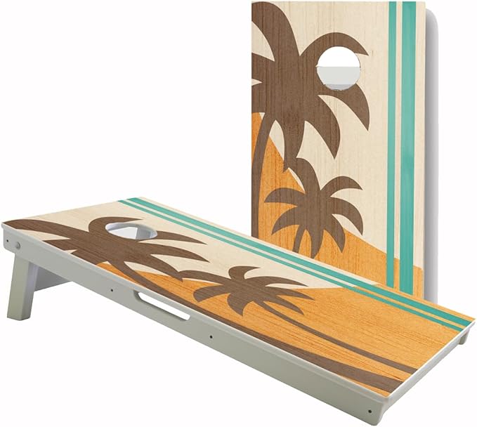 World Series of Cornhole All-Weather Cornhole Boards – Regulation 2x4 PVC Outdoor Cornhole Game Set for Backyard, Beach, Tailgate & Family Fun – Durable, Rust-Free, Tournament-Grade Boards