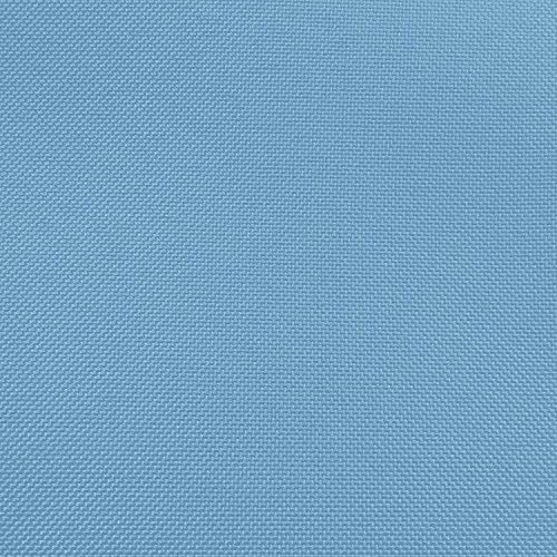 Ultimate Textile Pleat Polyester Fabric Table Skirt - Machine Washable, Flame Resistant, Cut & Sewn in NJ, Desk Skirt - Light Blue, 21' Box Pleat x 42" h