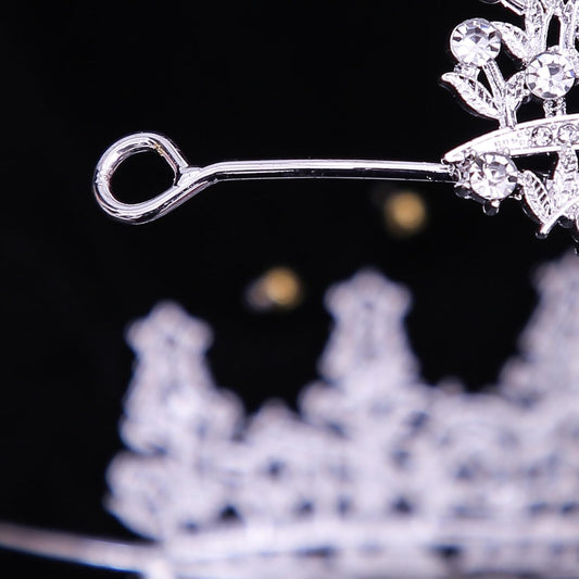 Tiaras and Crowns for Women Crystal Princess Tiaras Rhinestone Queen Crowns For Wedding Bridal Birthday Prom Pageant Party (Tiara 100)