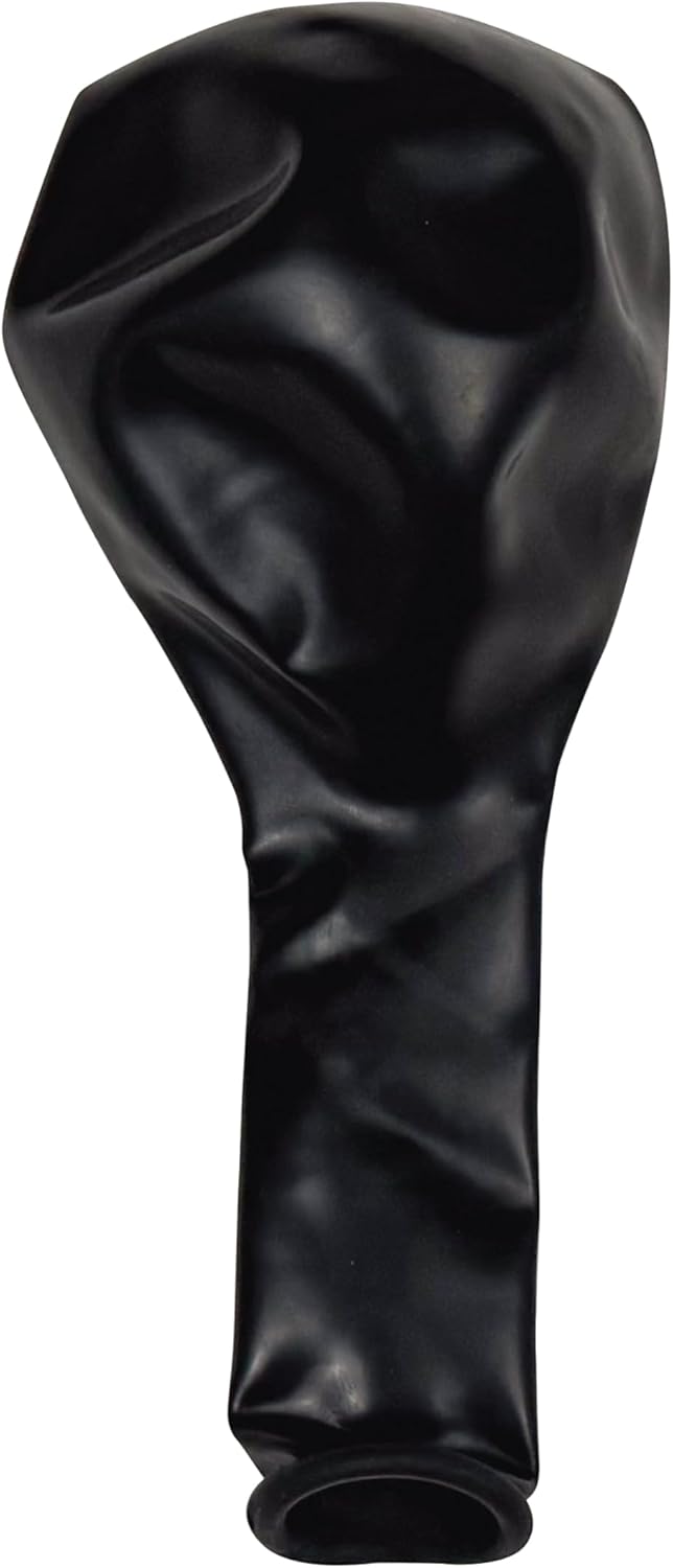 Black Balloons 50 Pack, 12 Inch Black Latex Balloons For Birthdays, Weddings, Baby Showers, Holidays