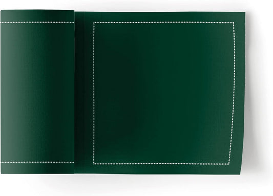 Cotton Cocktail Napkin - 4.3 x 4.3 in - 50 units per roll - English Green