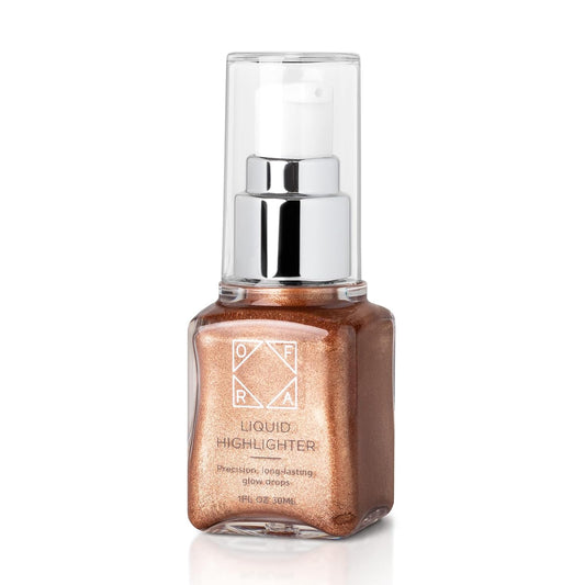 Ofra Star Lit Liquid Highlighter - Holiday | Radiant Liquid Highlighter for a Luminous Glow | Long-Lasting, Blendable, and Buildable Formula | 30mL 1oz
