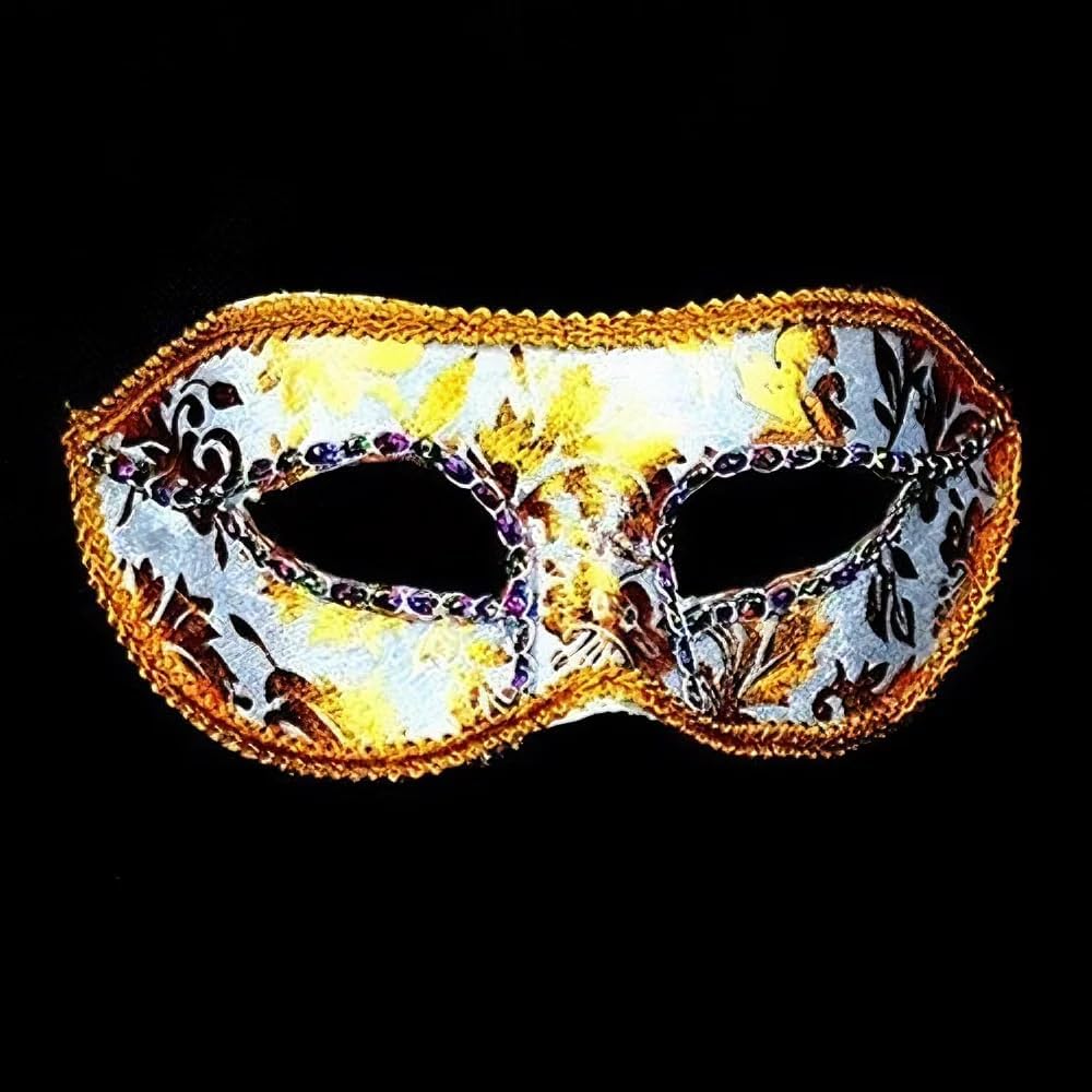 Masquerade Masks Set - Venetian Carnival Masks for Men & Women | Elegant Mardi Gras, Ball, Halloween Costume Masks