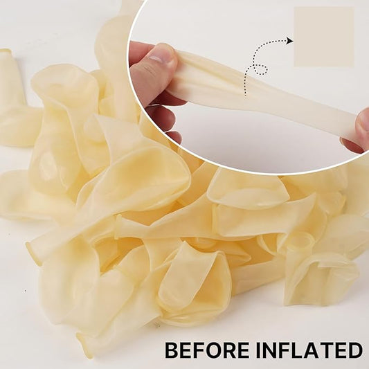 PartyWoo Clear Balloons 85pcs Different Sizes of 18 12 10 5 Inch Transparent Balloon Arch Kit for Graduation Wedding Baby Shower Bridal Shower Anniversary Birthday Party Decorations Clear-Y2