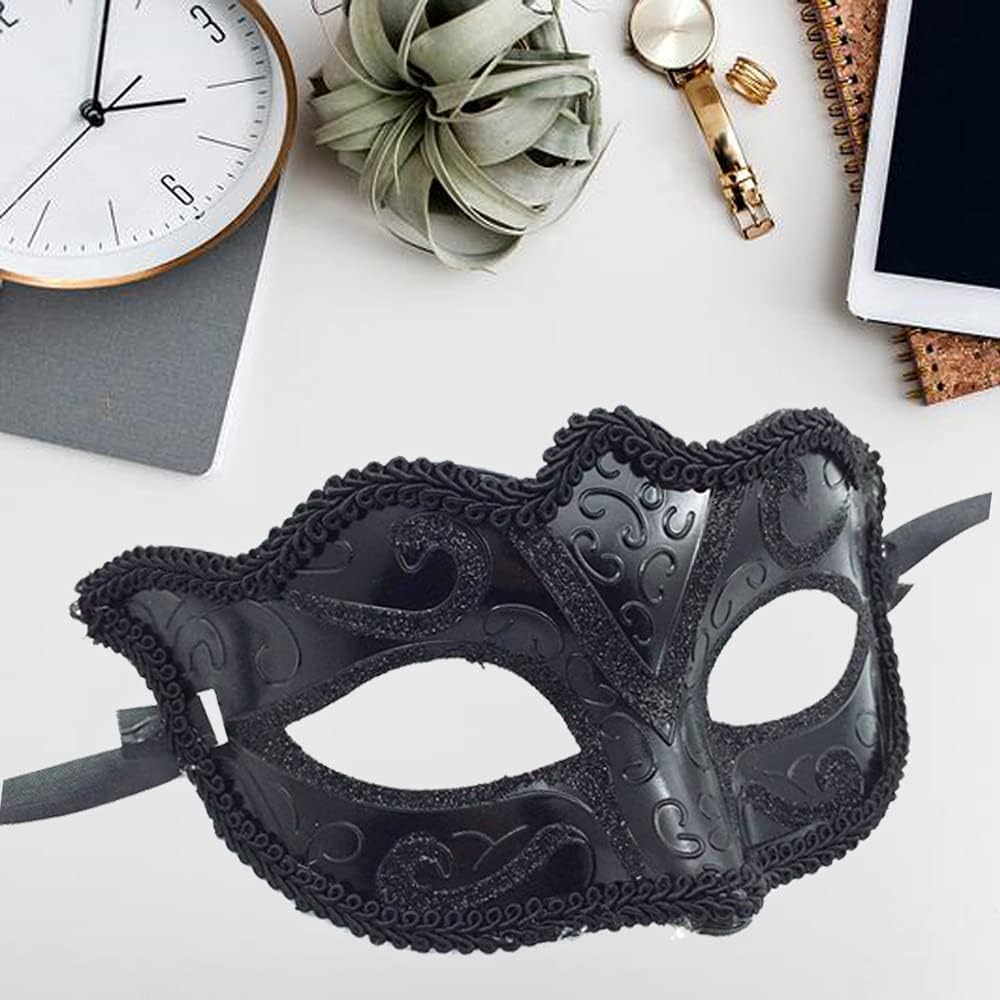 Masquerade Mask for Women- Lace Mardi Gras Masks Women Venetian Party Masquerade Mask Costume Accessories