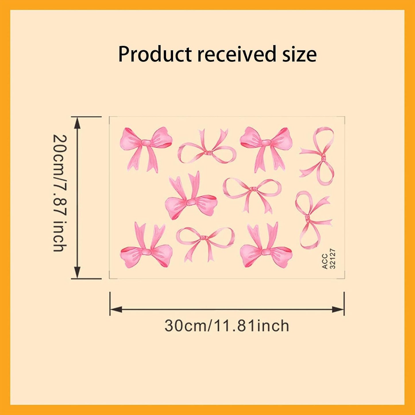 8Sheet/80pcs Pink Bowtie Wall Stickers and Decals for Bedroom and Bathroom Bow Room and Wall Decor Coquette Room Decor for Bedroom Bow Sticker