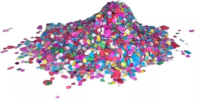 Mexican Fiesta Paper Confetti – Colorful Party Confetti Bulk Bag 0.88 lb (400g), Table Confetti for Parties, Weddings, Cinco de Mayo, Easter Eggs & Birthday Decorations