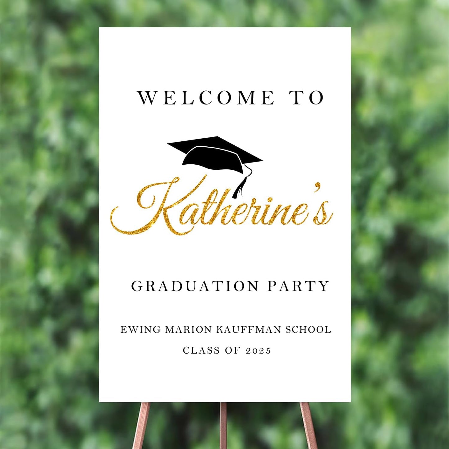 Graduation Sign, Graduation Yard Signs, Graduation Decor 2025, Welcome Congratulations Celebration, High School College Graduation 2025, Graduation Party Decorations