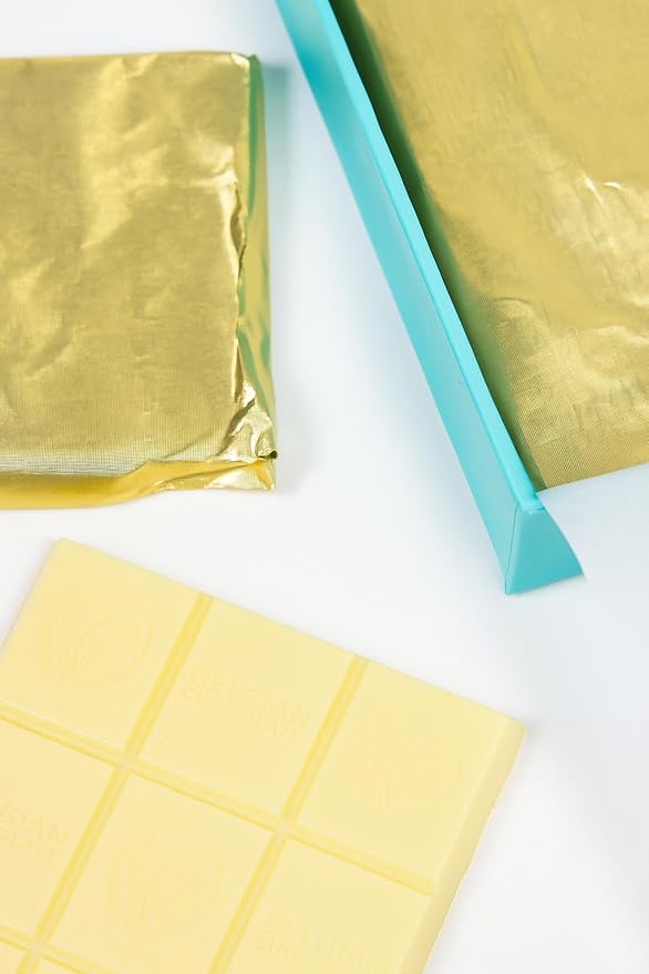Andy Anand Chocolatier Sugar Free Belgian White Chocolate Bars (60% Cacao) Must for White Chocolate lovers, Stevia sweetened, Gourmet Gift Box - Silky, Rich, and Top-Tier Indulgence (3 Pcs)