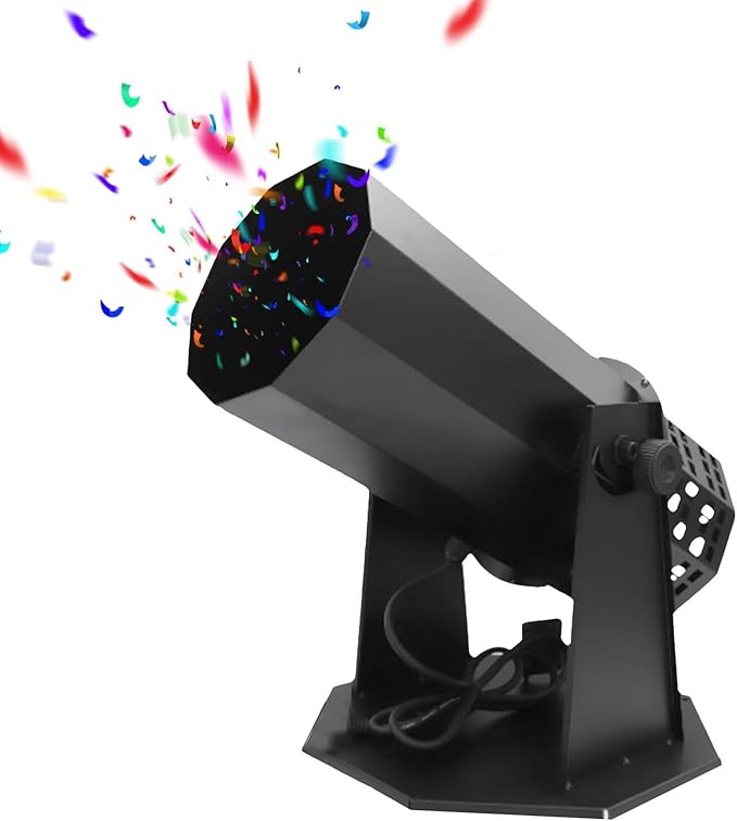 1500w Confetti Cannon Machine Professional Electric Confetti launchers Shooter With Wireless Remote,Loads Up To 2lbs Of Confetti Shoots Up To 30ft For Special Event, Parties, Club, Wedding, Concerts