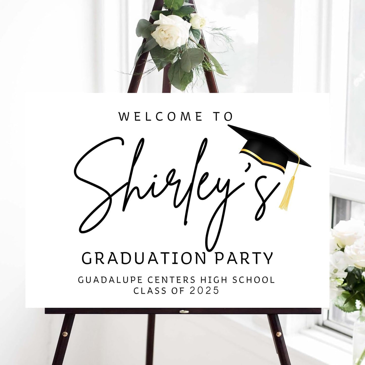 Graduation Party Welcome Sign Graduation, Graduation Party Sign, Graduation Yard Signs, Graduation Decor 2024, Welcome Congratulations Celebration, High School College Graduation 2024