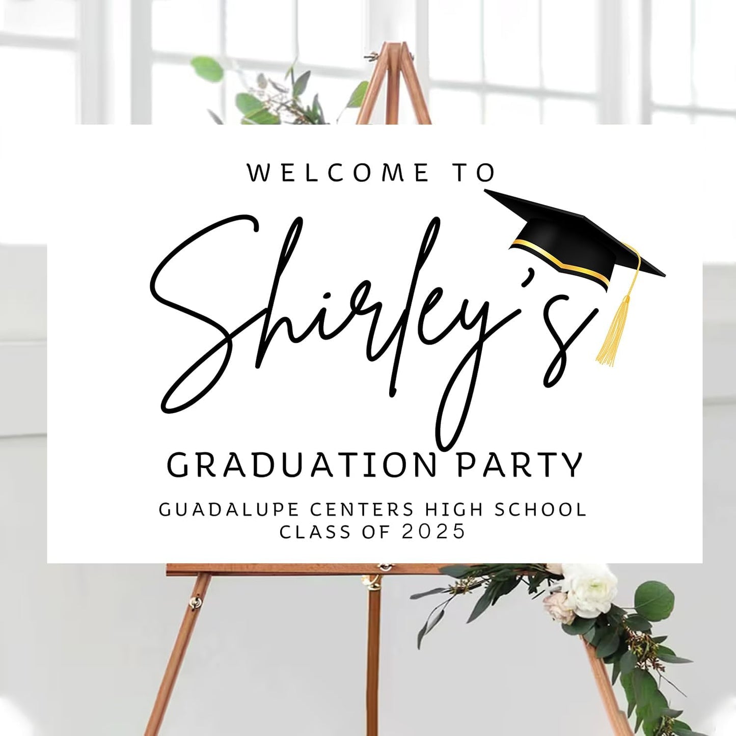 Graduation Party Welcome Sign Graduation, Graduation Party Sign, Graduation Yard Signs, Graduation Decor 2024, Welcome Congratulations Celebration, High School College Graduation 2024