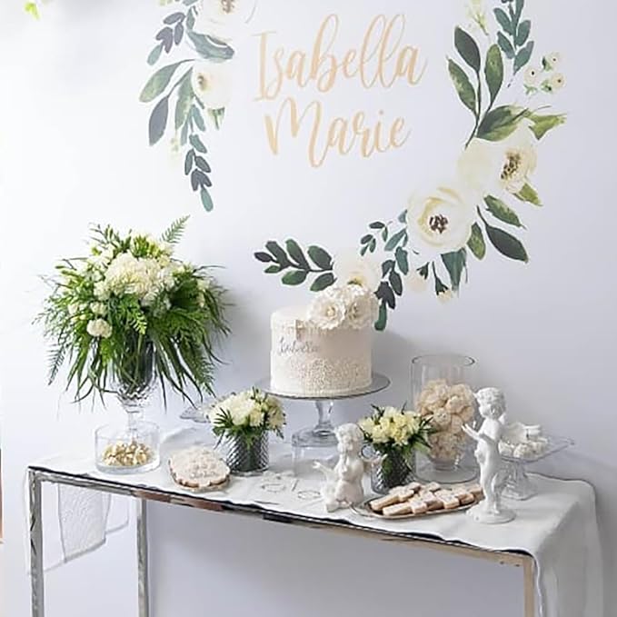 B-COOL White Table Runners 2Packs 13x108inch Burlap Linen Style Rustic Farmhouse Table Runner Wedding Farmhouse Boho Dining Party Home Decoration