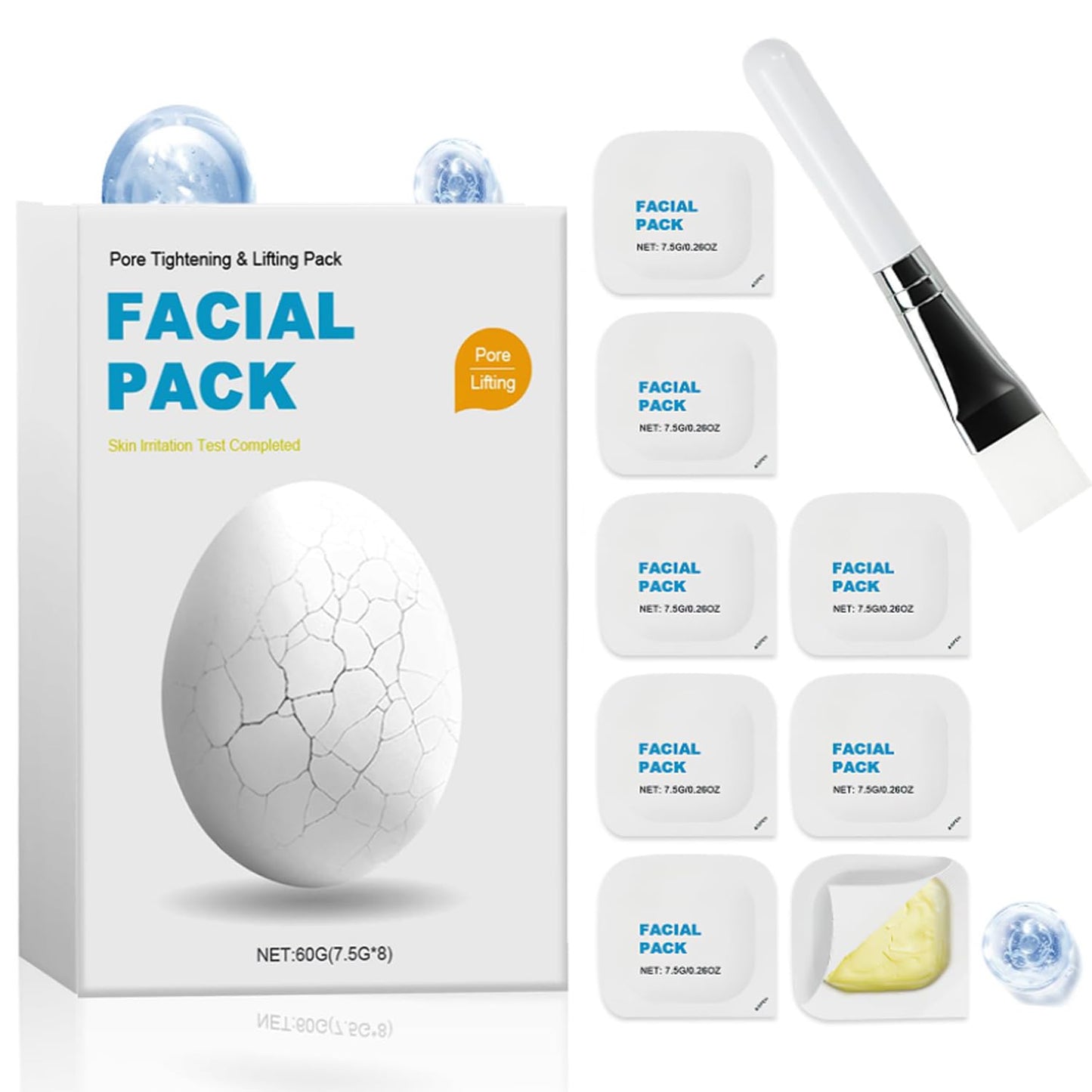2025 New Zombie Facial Mask - Zombie Mask Skin Care, Zombie Wash Off Face Mask, Hydrating Skincare Face Mask For Smooth Skin Repair, Pore Tightening & Lifting Deep Cleansing Clay Mud Mask