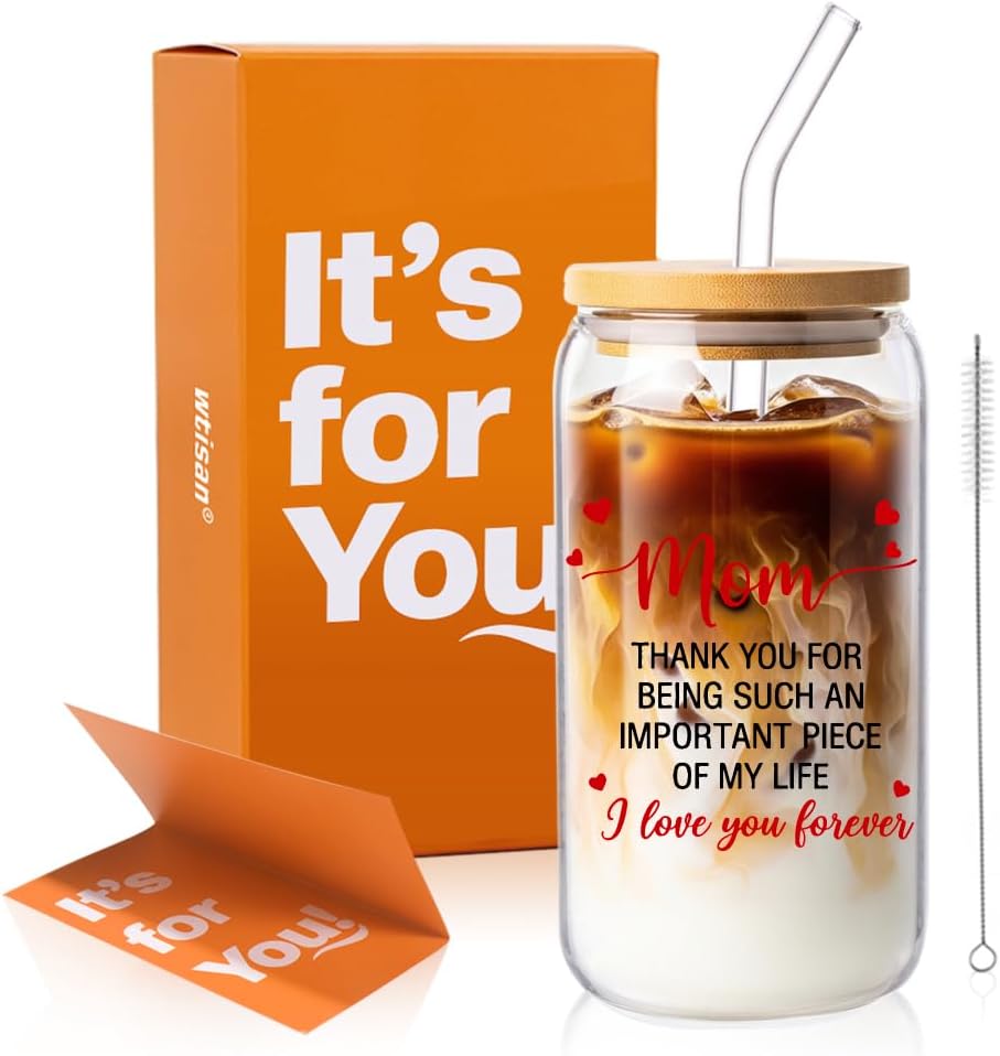 wtisan Gifts for Mom from Daughter, Son - Best Mom Ever Gift - Complete Birthday, Christmas, Mothers Day Gift Set