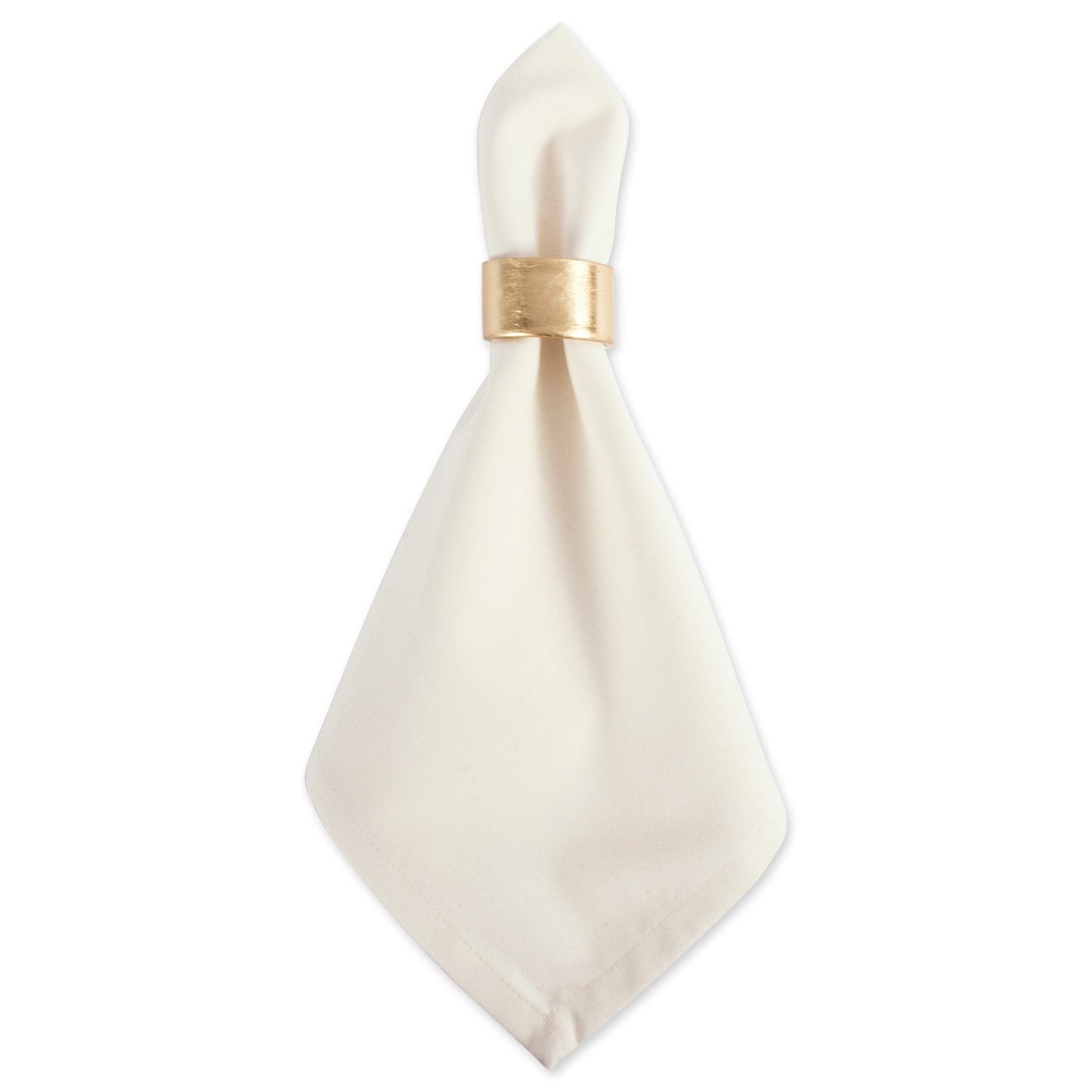 DII Basic Napkin Ring Collection Decorative, Gold, One Size, 6 Count (Pack of 12)