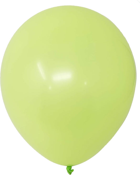 Allgala Lime Balloons 50 Pack 12 Inch Helium Grade Latex Bulk Balloon Pack Ideal for Birthday, Wedding, Bridal Party Baby Shower Decorations