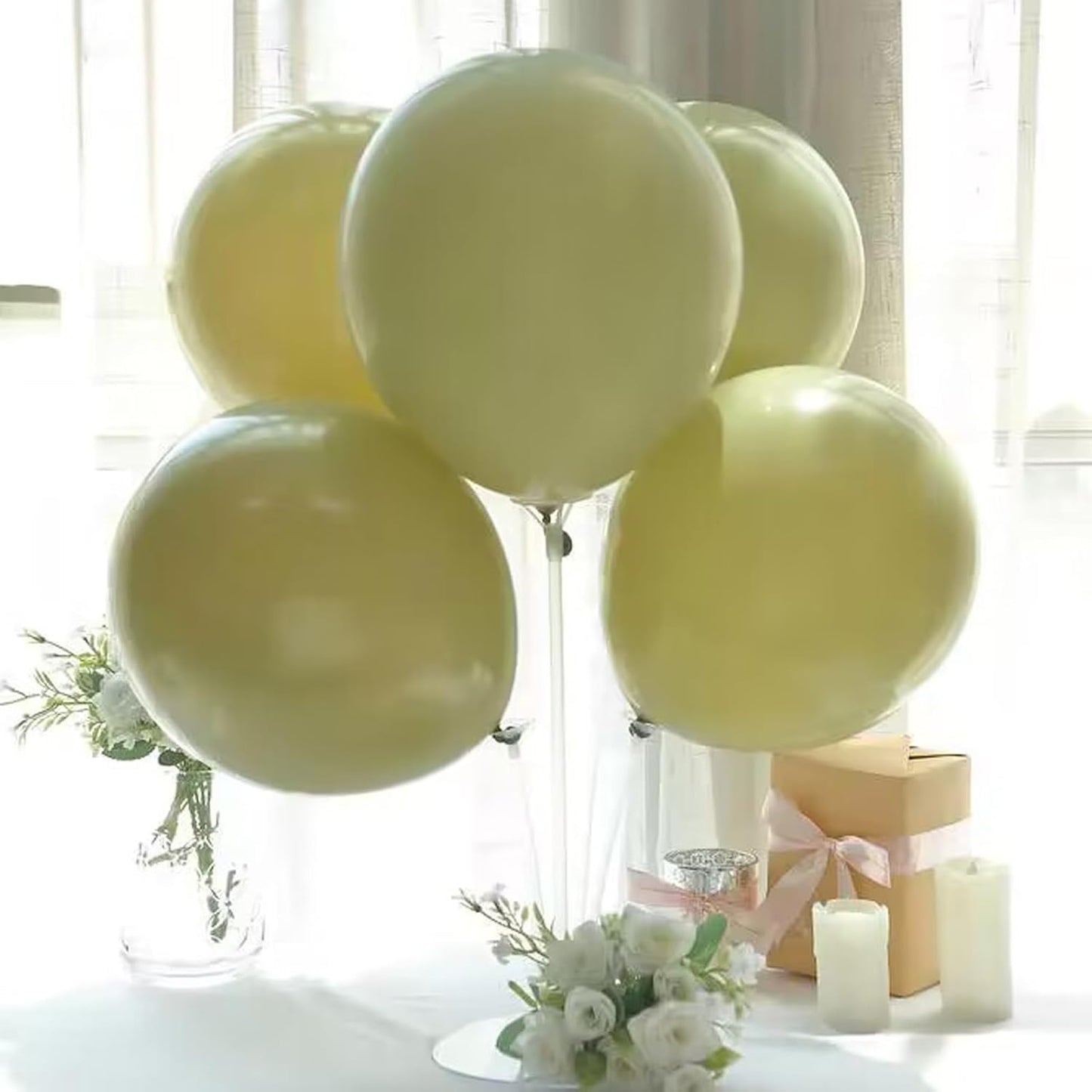 Avocado Green Balloons, Scmdoti Avocado Green Balloons Different Sizes 18 12 10 5 Inches, Greens Balloon Garland Arch for Safari Party Birthday Baby Shower Bridal Shower Spring Decorations