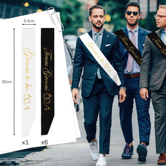 Bachelorette Party Accessories Bride Sash Bachelorette Party Bride to Be Sash Bachelorette Sash Groom to Be Bachelor Party Decorations Bachelorette Sashes Bride and Groom Sash Bride Accessories