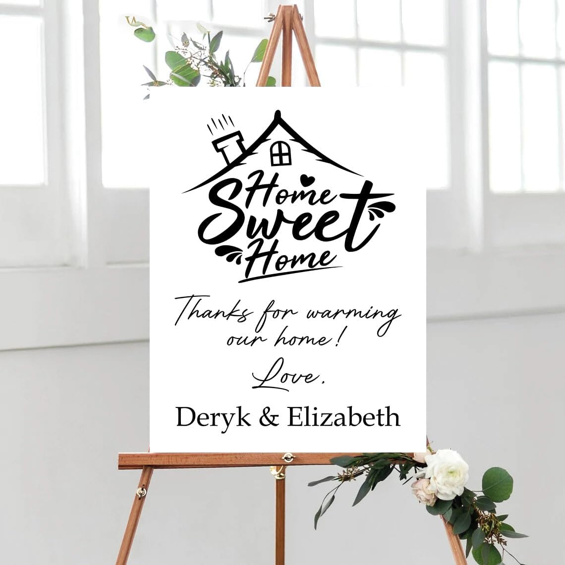 Personalized Housewarming Party Welcome Sign, Housewarming Party Decorations, Housewarming Sign, Welcome To Housewarming Party, Housewarming Party Sign, Housewarming Decor #3