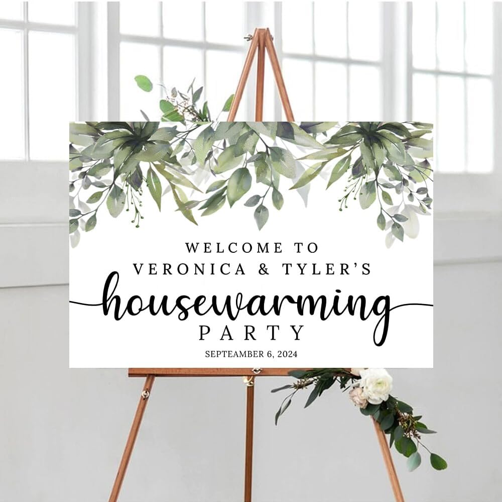 Personalized Housewarming Party Welcome Sign, Housewarming Party Decorations, Housewarming Sign, Welcome To Housewarming Party, Housewarming Party Sign, Housewarming Decor #14